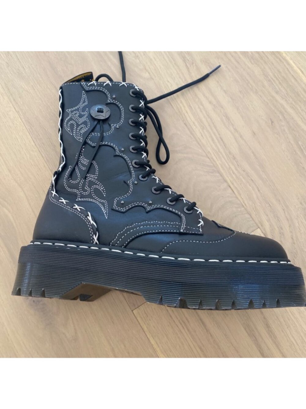 Dr. Martens Jadon Hi Gothic Americana Boots Shoes Platform - Picture 4 of 14